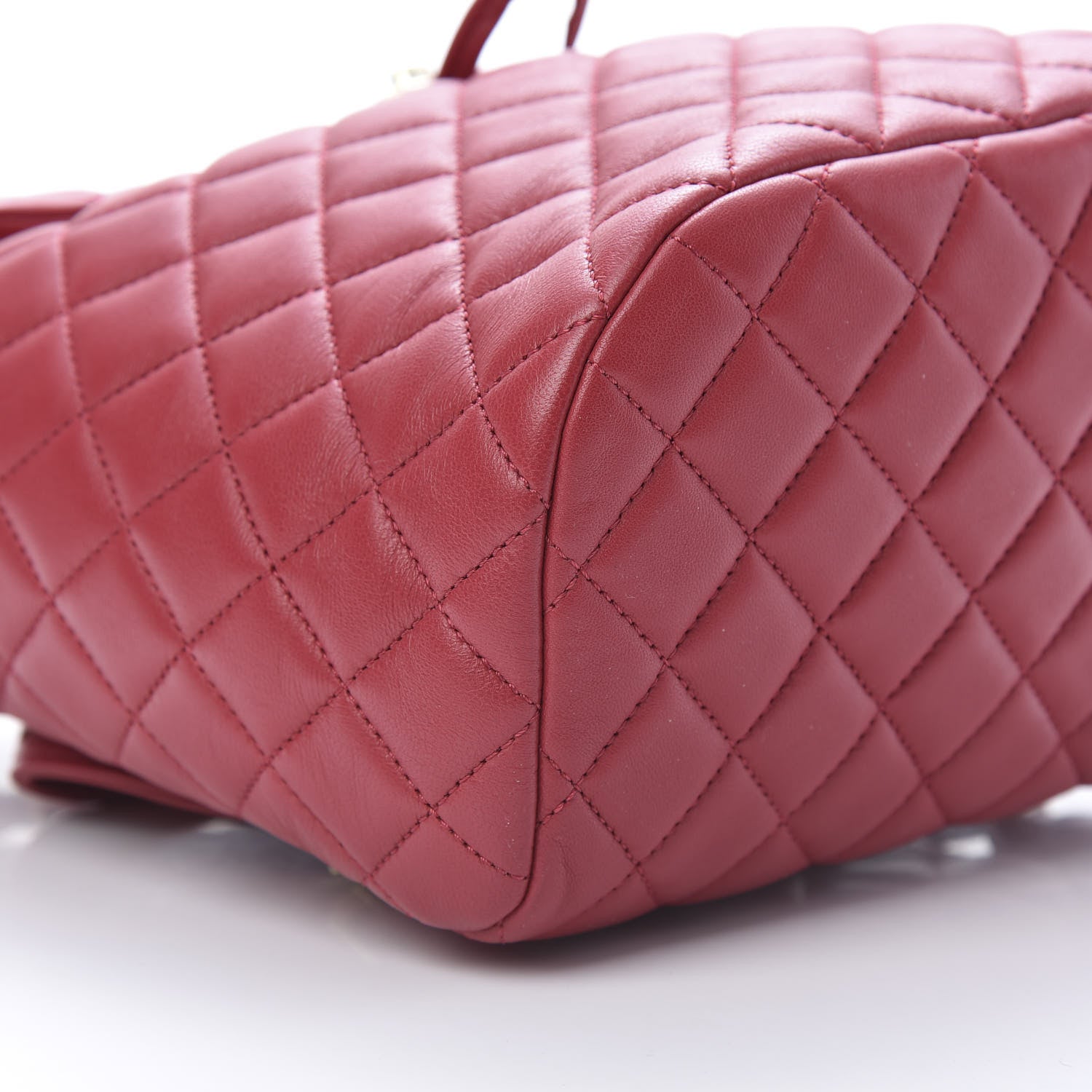 Chanel Lambskin Quilted Small Urban Spirit Backpack Red 8 of 11