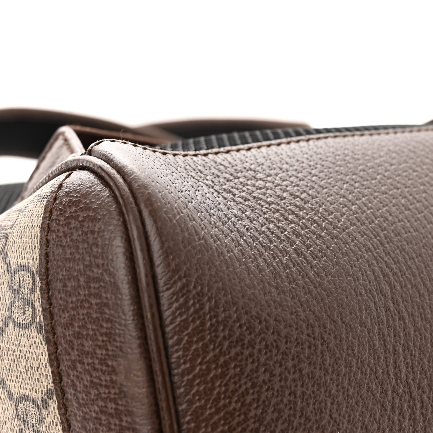 Gucci GG Supreme Monogram Calfskin Web Small Ophidia Day Backpack Beige Ebony New Acero 13 of 13