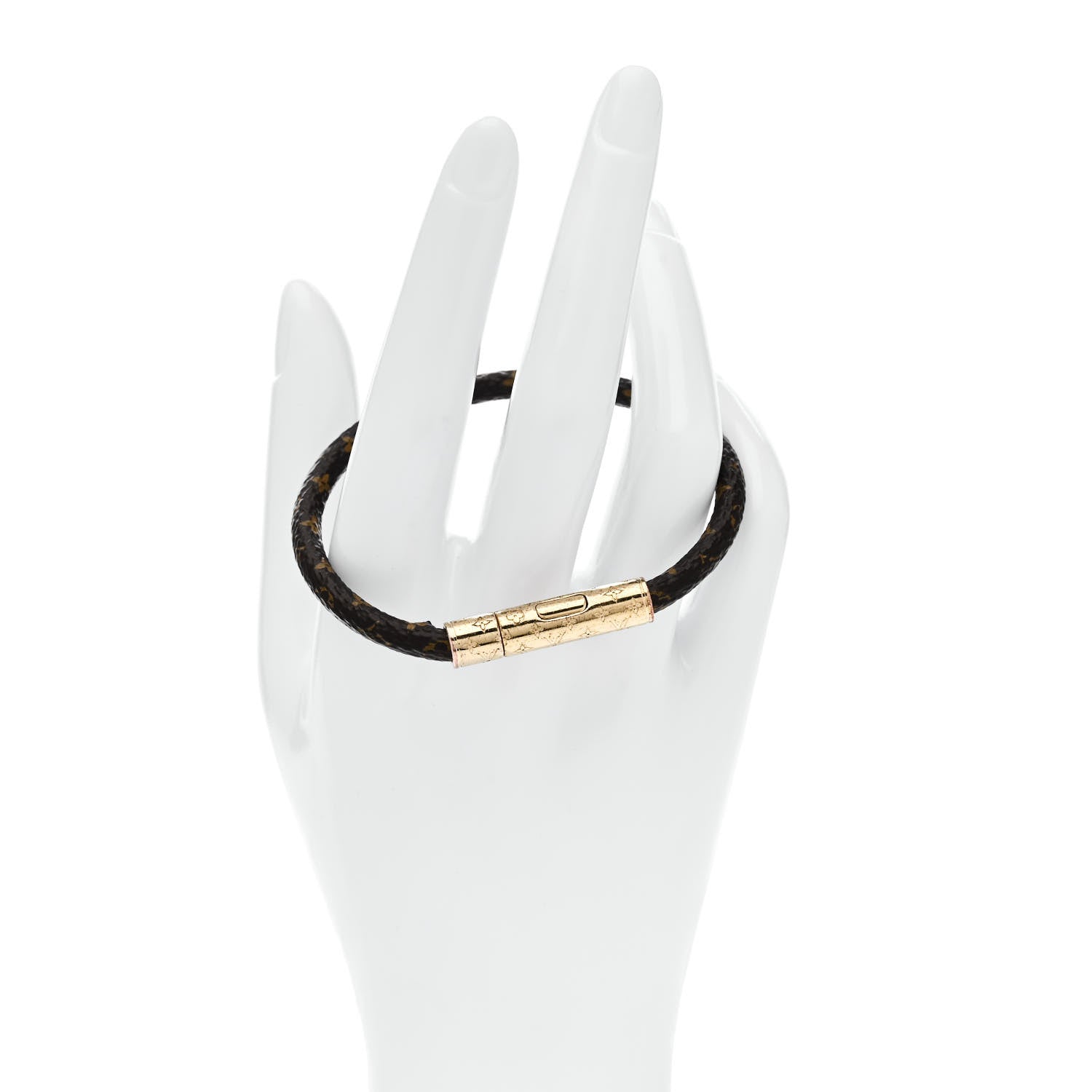 Louis Vuitton Monogram LV Confidential Bracelet 19 2 of 5