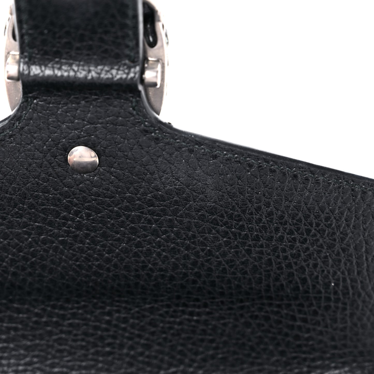 Calfskin Mini Dionysus Chain Wallet Black