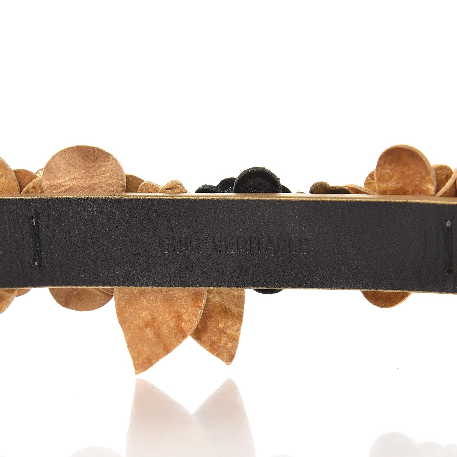 Chanel Metallic Lambskin CC Choker Necklace Gold 6 of 7
