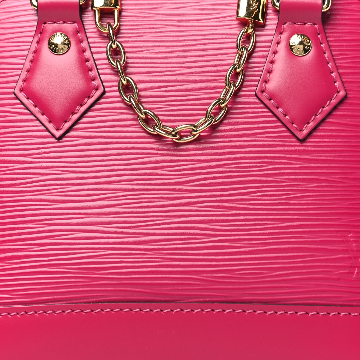 Louis Vuitton Epi LV & I Alma Mini Agathe Pink 7 of 10