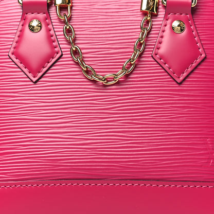 Louis Vuitton Epi LV & I Alma Mini Agathe Pink 7 of 10