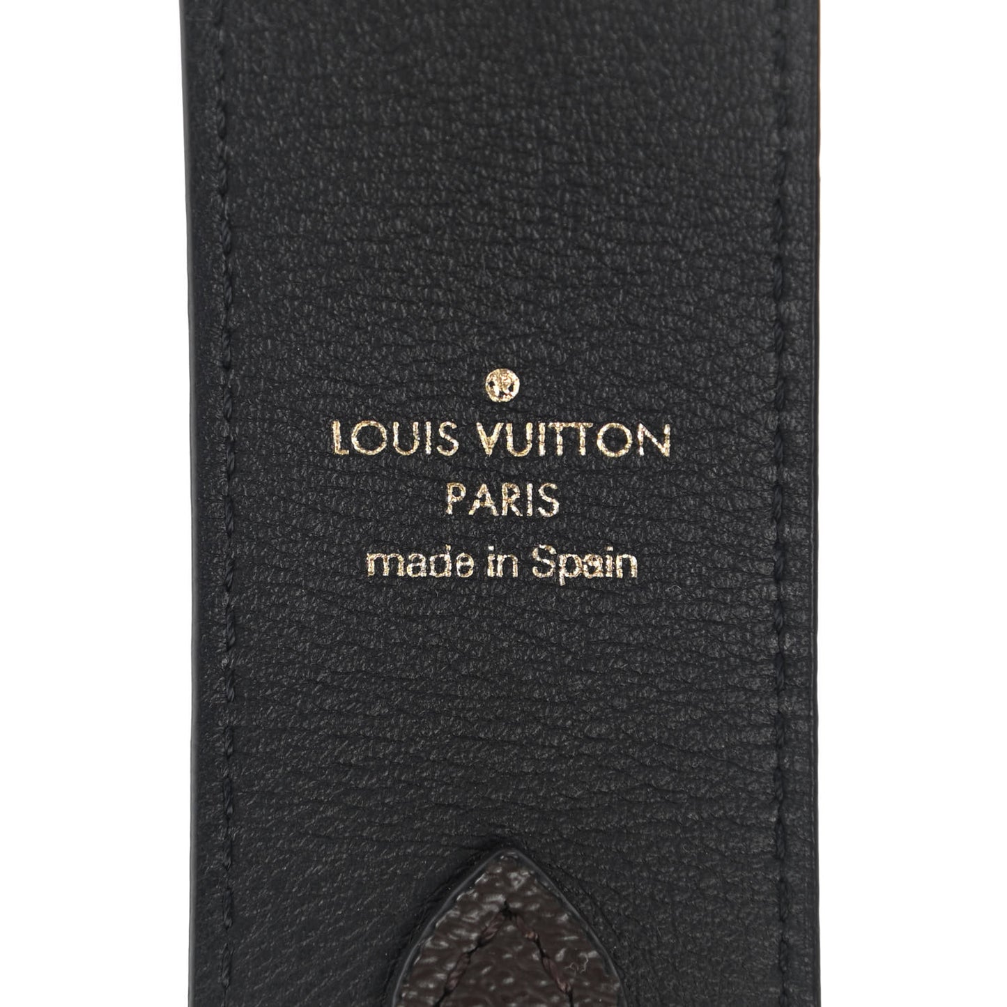 Monogram Bandouliere Shoulder Strap Black