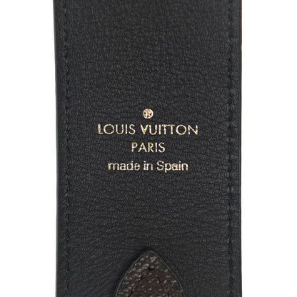 Louis Vuitton Monogram Bandouliere Shoulder Strap Black 4 of 5
