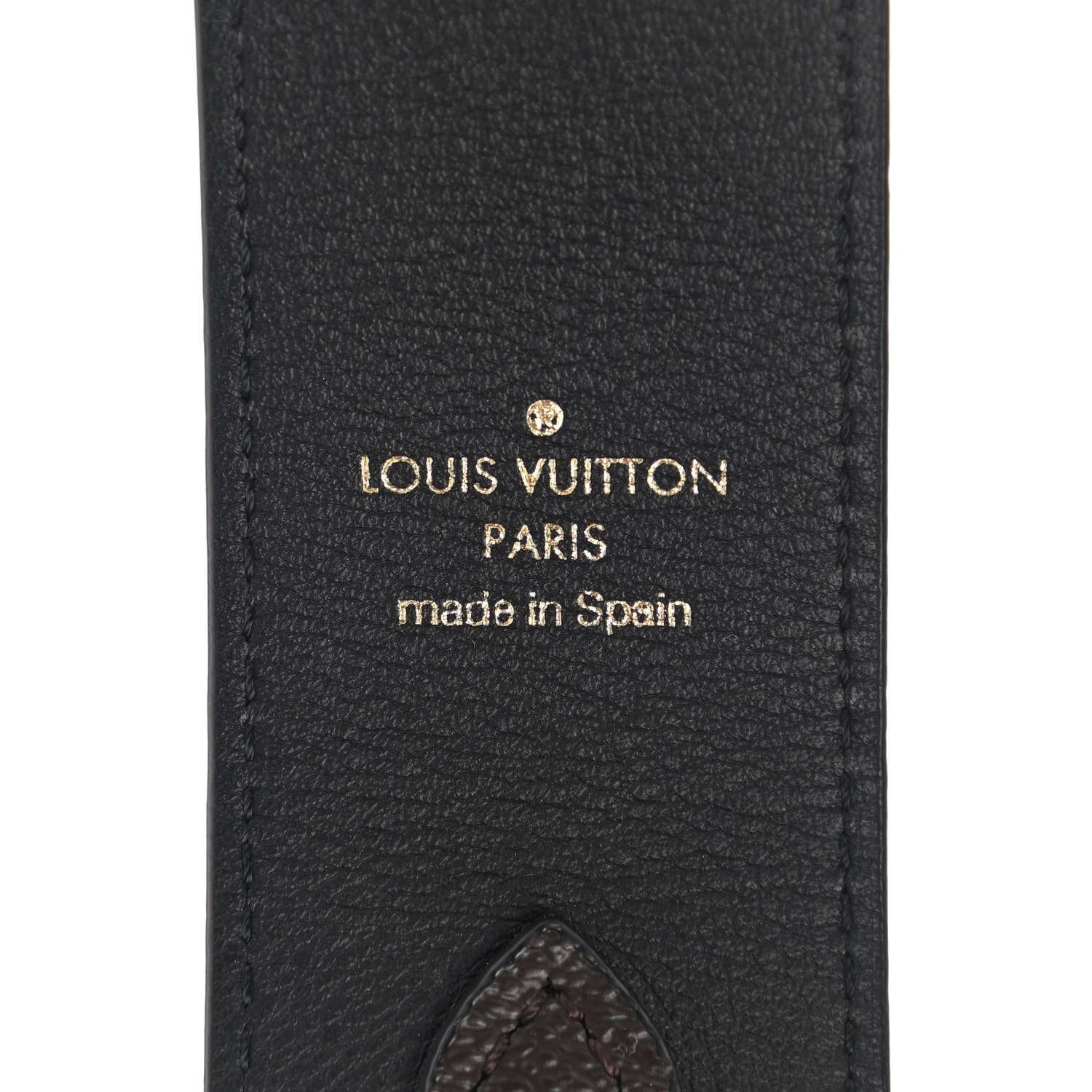 Louis Vuitton Monogram Bandouliere Shoulder Strap Black 4 of 6