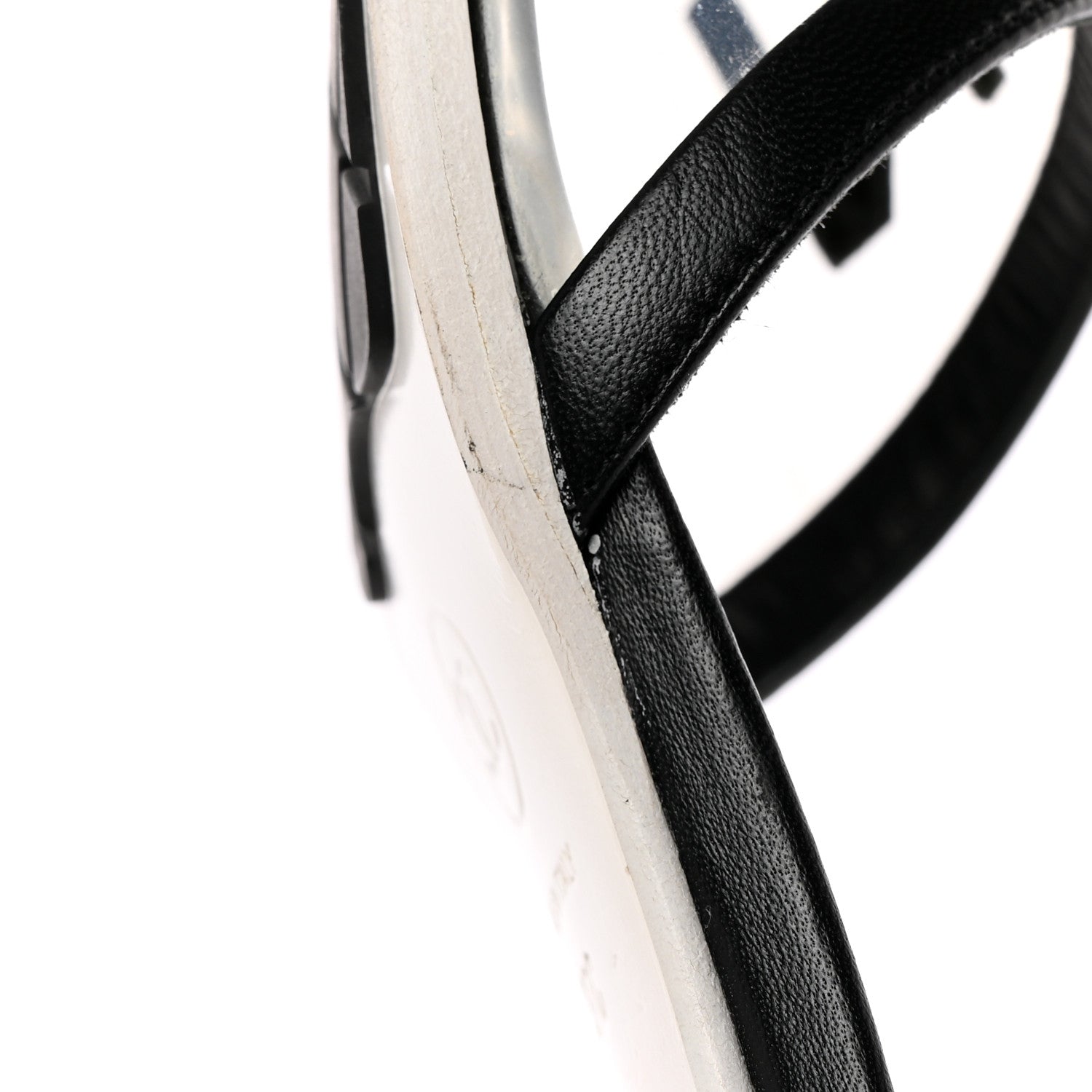 Chanel PVC Lambskin Logo Mules 37 Black 15 of 18