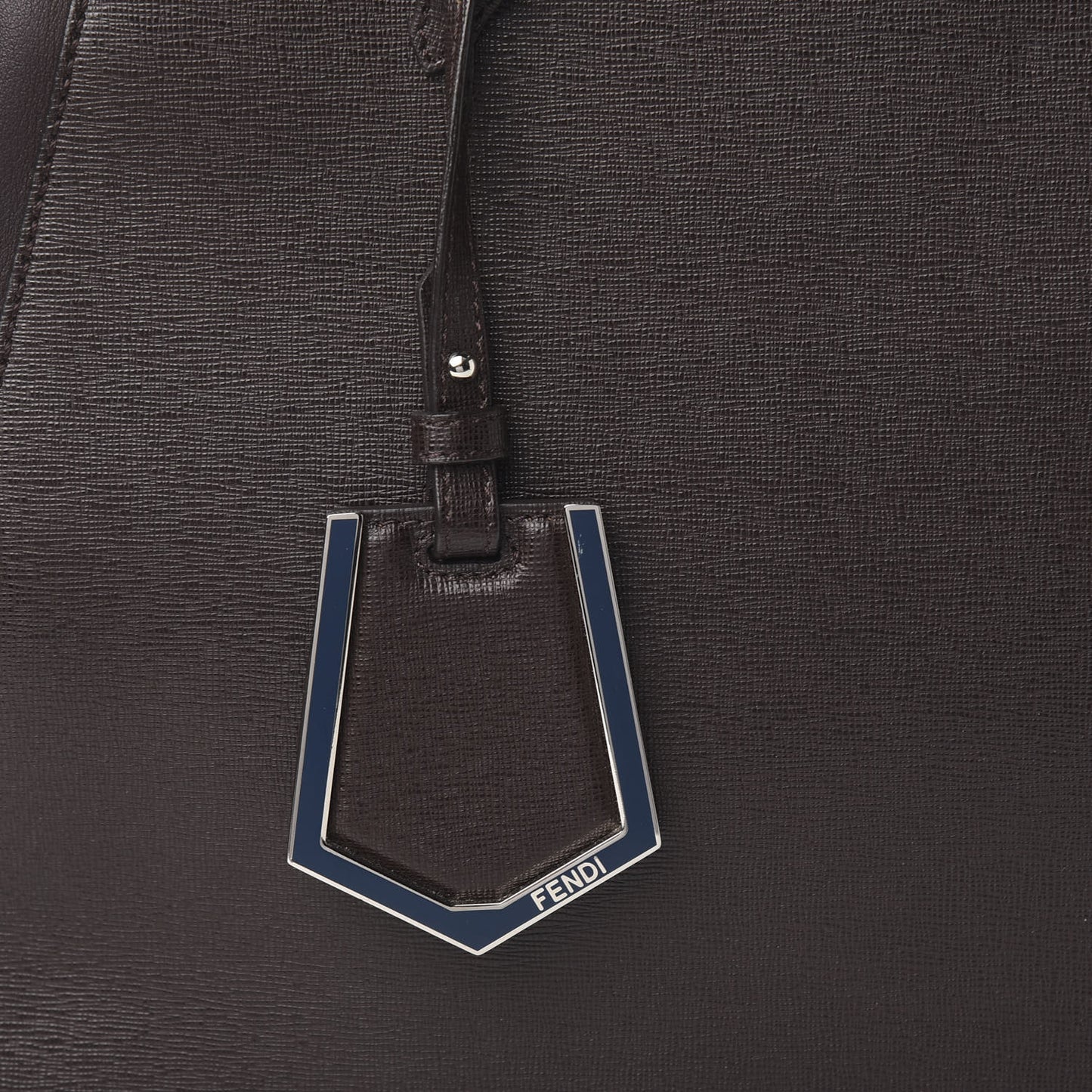 Vitello Elite Regular 2Jours Tote Caffe Noir Navy