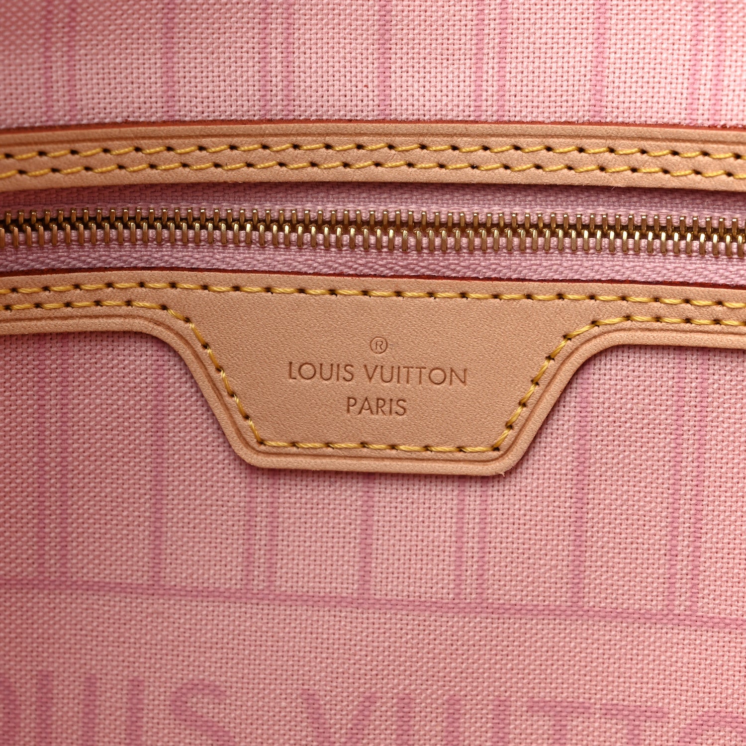 Louis Vuitton Damier Azur Neo Neverfull MM Rose Ballerine 7 of 11