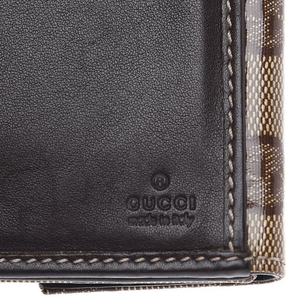 Gucci Crystal Monogram Hysteria Continental Wallet Brown 6 of 8
