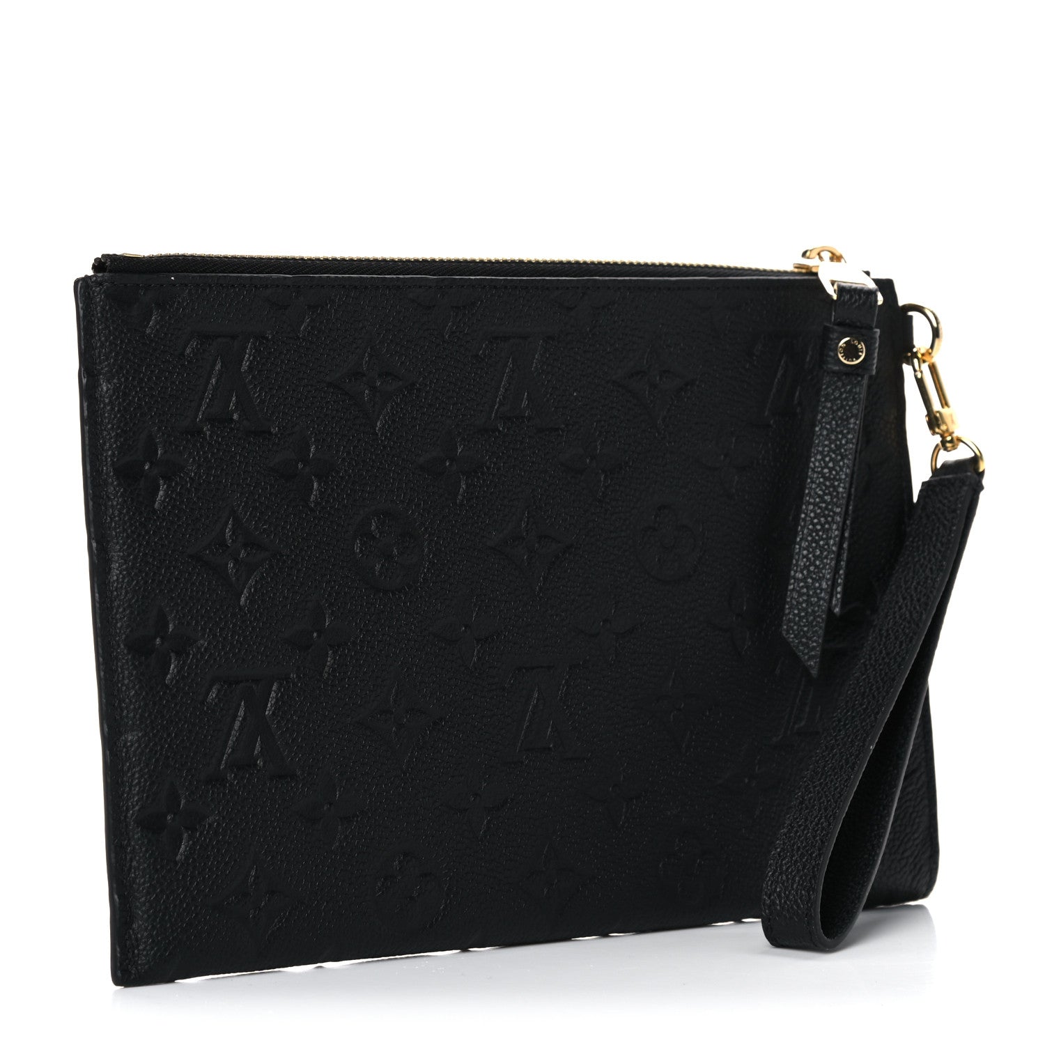 Louis Vuitton Empreinte Pochette Melanie MM Black 3 of 12