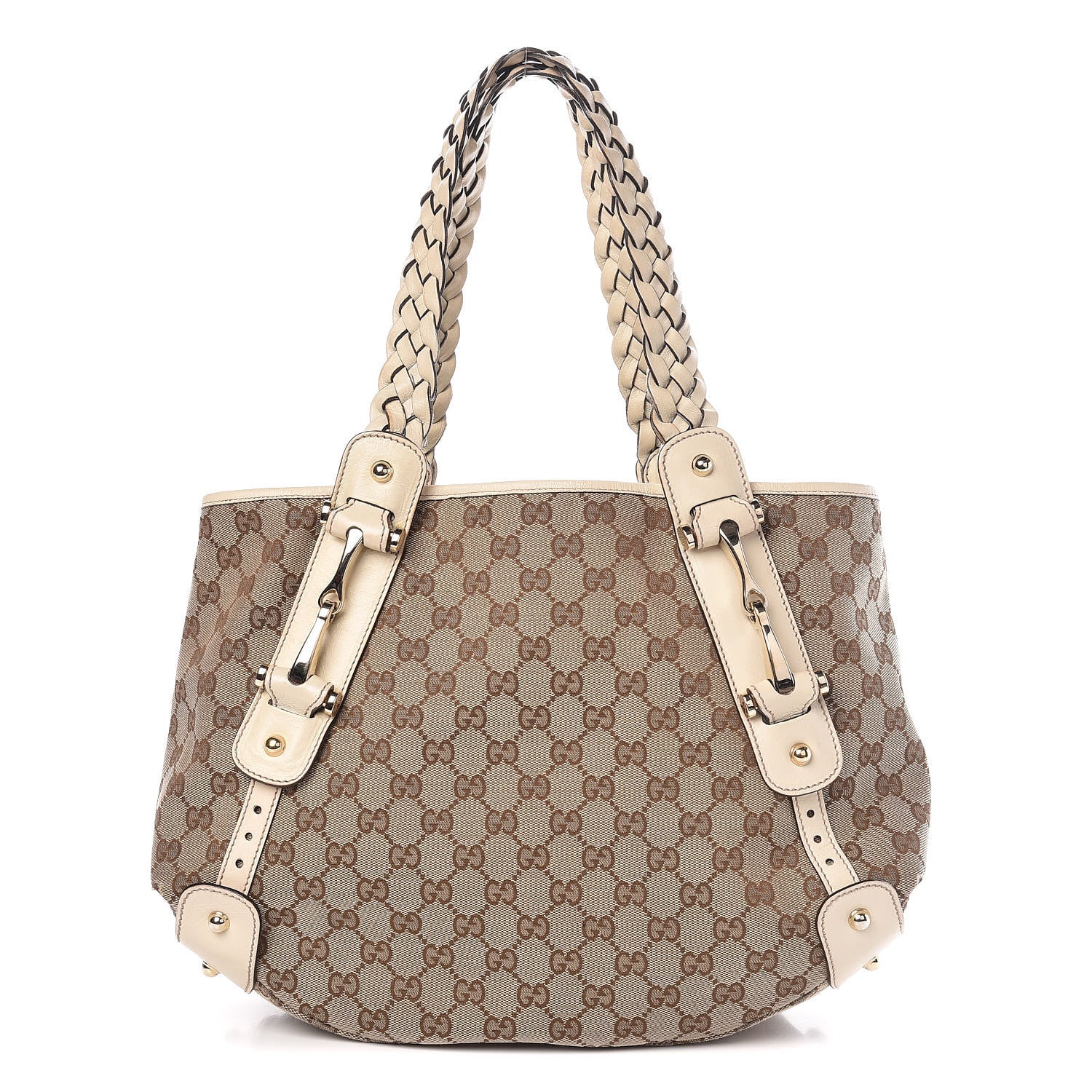 Gucci Monogram Small Pelham Shoulder Bag Off White 1 of 10