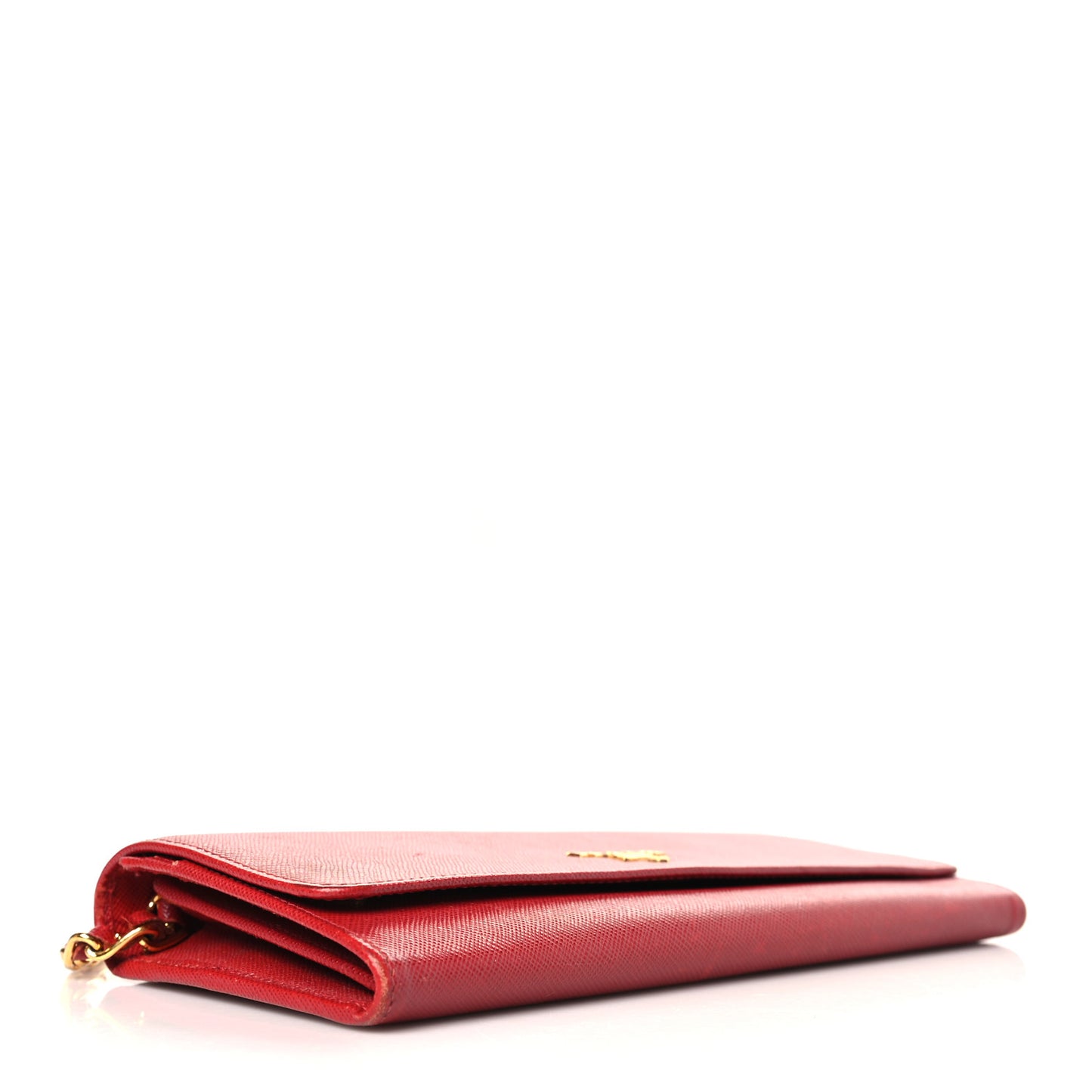 Saffiano Wallet on Chain Fuoco