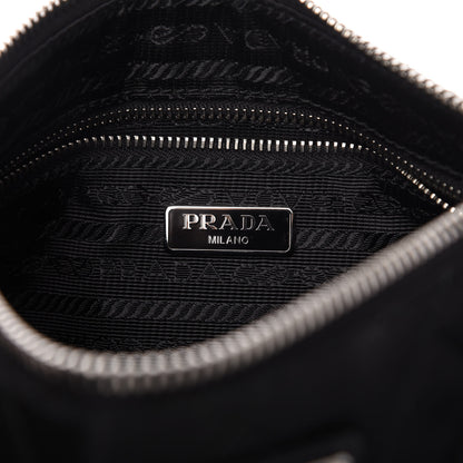 Prada Nylon Tessuto Impuntu Quilted Crossbody Bag Black 8 of 10