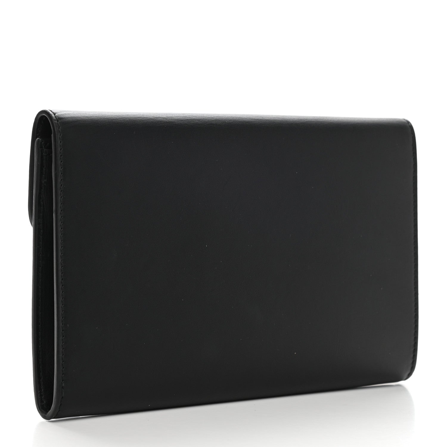 Gucci Calfskin Mini Peony Pearly Clutch Black 3 of 10