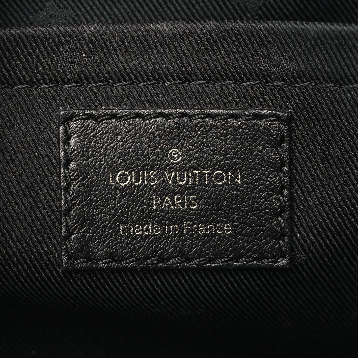 Calfskin Bubblegram Alma BB Black