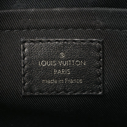 Louis Vuitton Calfskin Bubblegram Alma BB Black 6 of 8