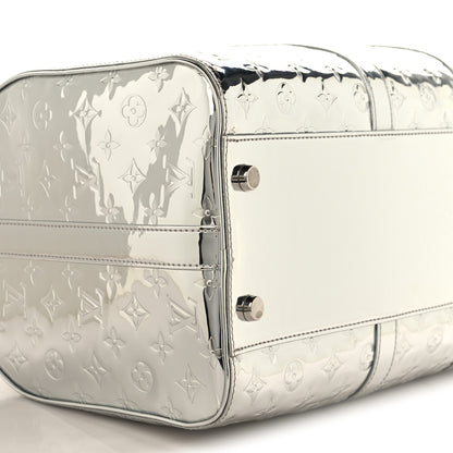 Louis Vuitton Monogram Mirror Keepall Bandouliere 45 Silver 7 of 8