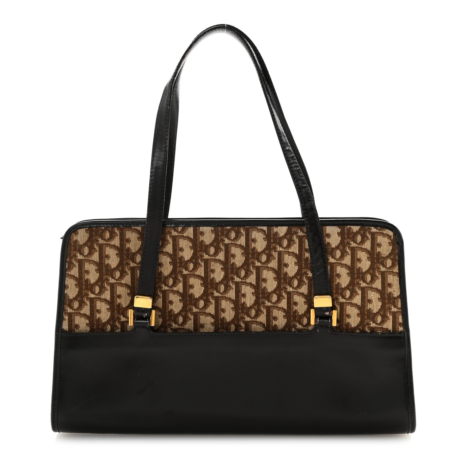 Christian Dior Monogram Trotter Shoulder Bag Brown 1 of 14