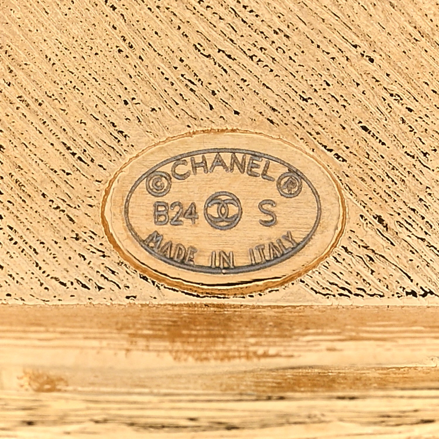 Chanel Metal Resin Crystal CC Square Earrings Gold Black Pink 3 of 5