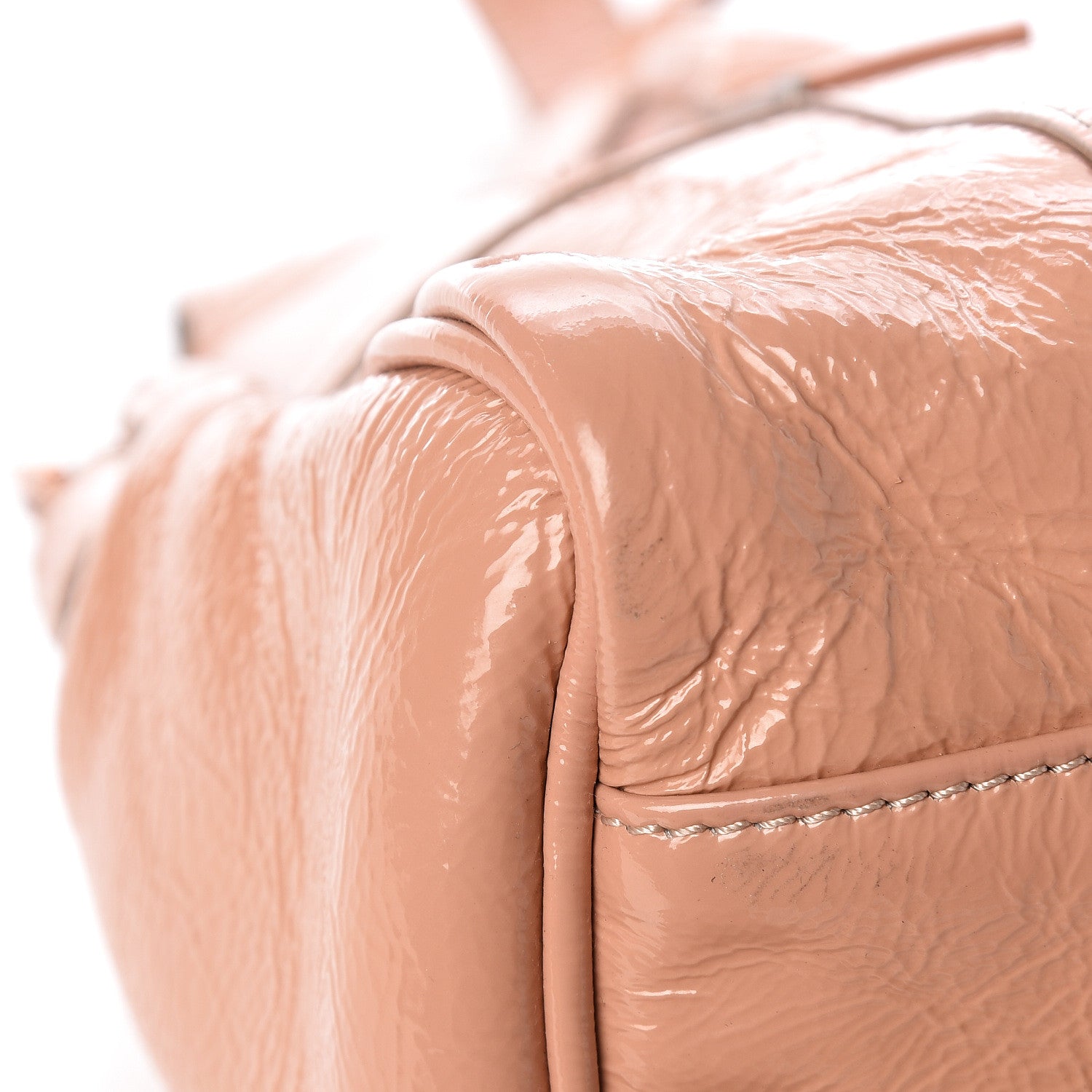 Mulberry Wrinkled Patent Small Bayswater Plaster Pink 13 of 22