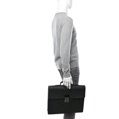 Louis Vuitton Taiga Neo Robusto 2 Compartment Briefcase Black 2 of 13