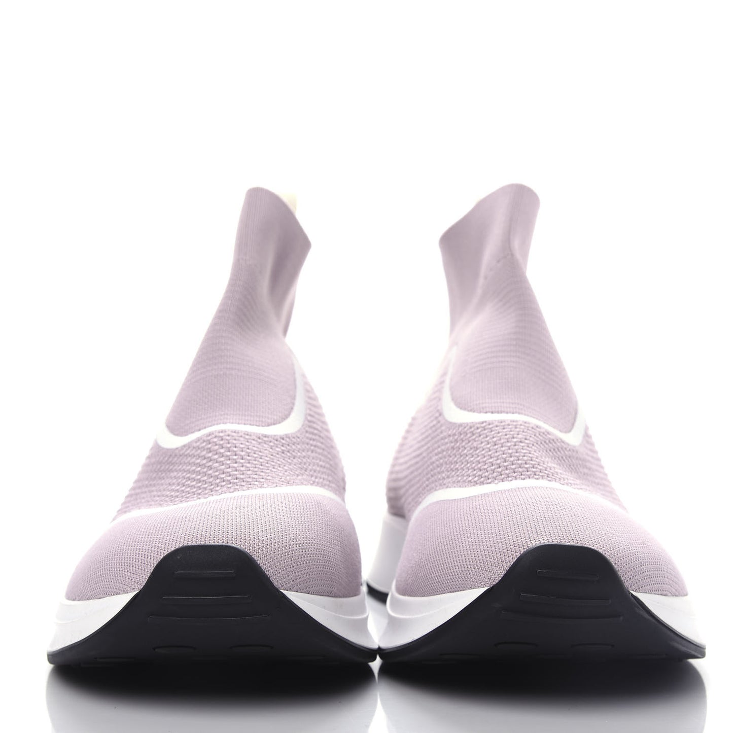 Technical Knit B25 High Top Sneakers 44 Pink