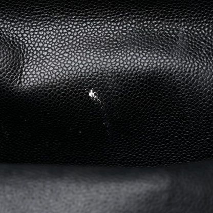 Chanel Caviar Quilted Jumbo Double Flap Black 14 of 17