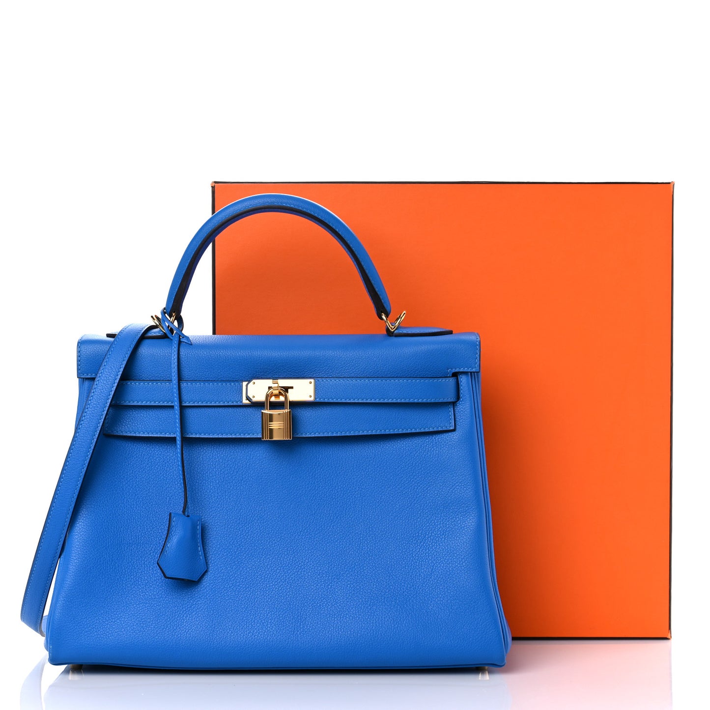 Evercolor Kelly Retourne 32 Bleu Hydra
