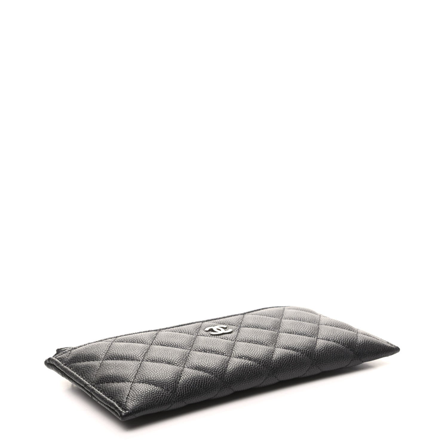 Chanel Caviar Quilted Classic Zip Pouch Black 4 of 7