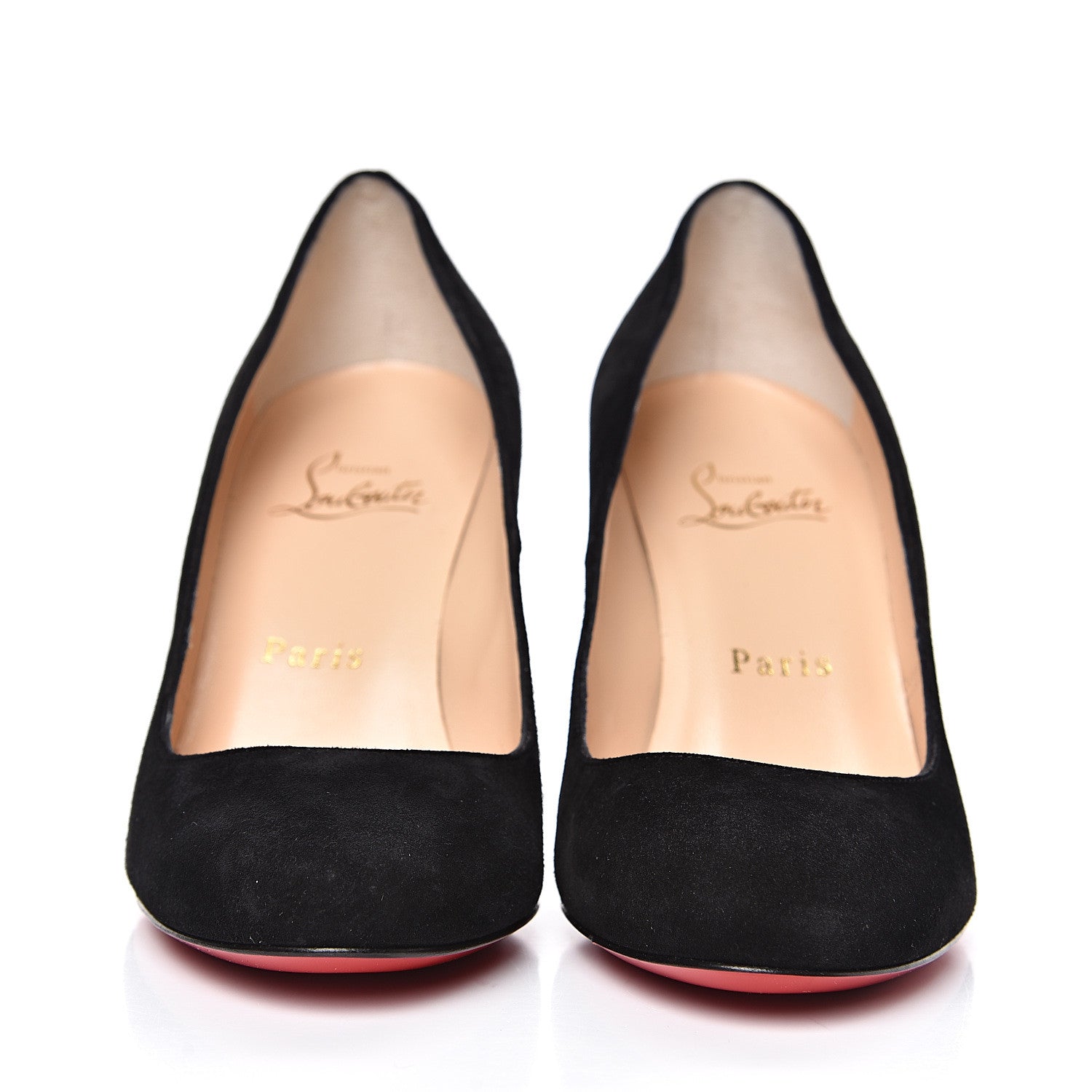 Christian Louboutin Veau Velours Ron Ron 85 Pumps 36 Black 2 of 11