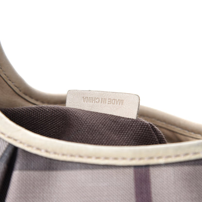 Burberry Smoked Check Brooklyn Hobo Trench 9 of 11