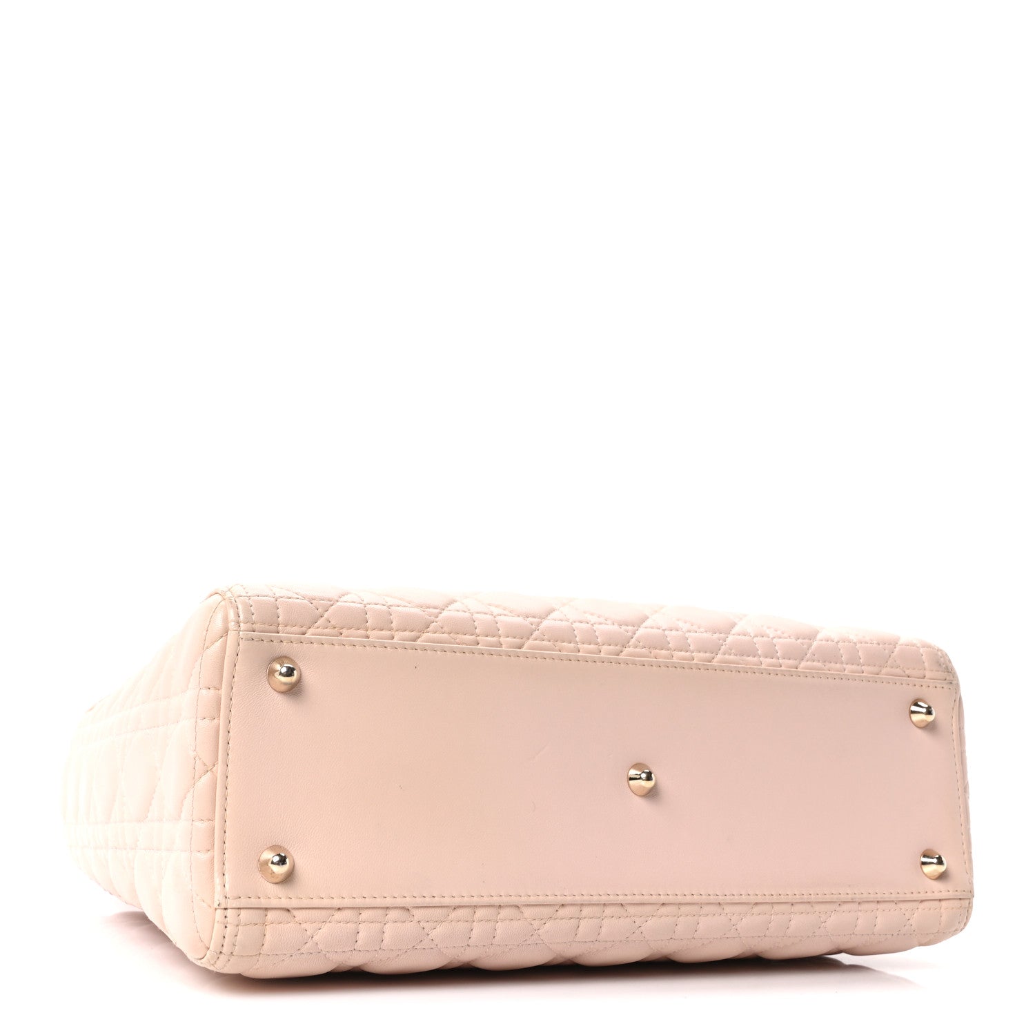 Christian Dior Lambskin Cannage Large Lady Dior Light Pink 4 of 10