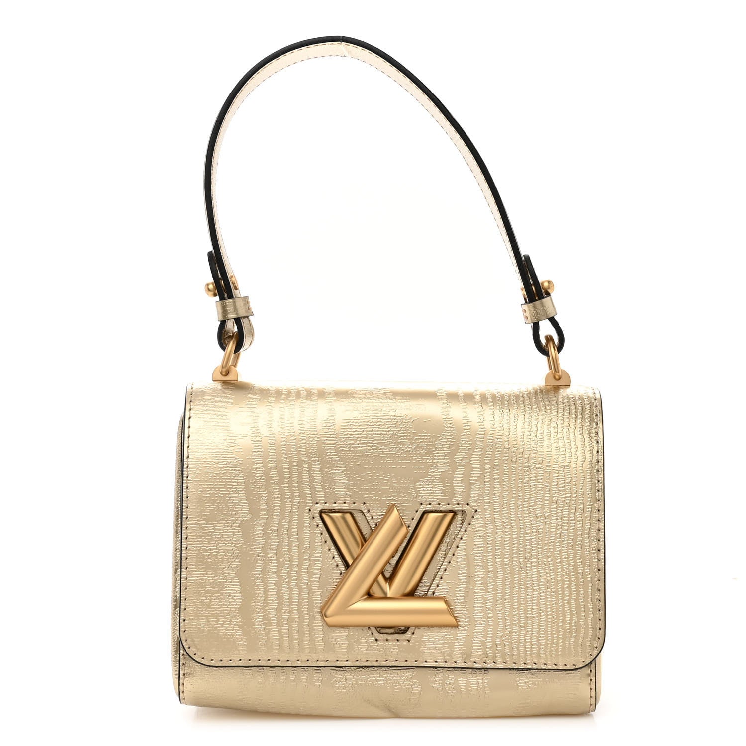 Louis Vuitton Calfskin Gravity Twist PM Gold 1 of 11