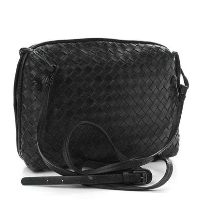 Bottega Veneta Nappa Intrecciato Nodini Bag Black 3 of 13
