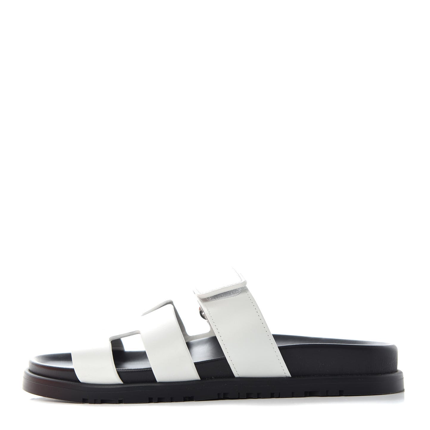 Calfskin Womens Chypre Sandals 36 White