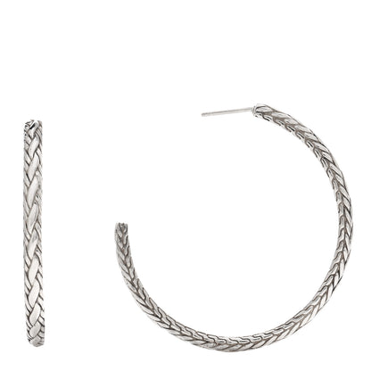 John Hardy Classic Chain Kepang Hoop Earrings 1 of 4
