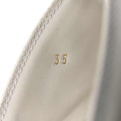 Fendi Vitello Womens Fendigraphy Slide Sandals 35 White Ice 8 of 9