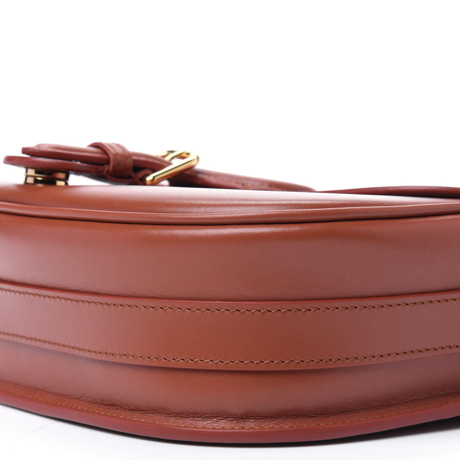 Christian Dior Box Calfskin Medium Bobby Flap Dark Tan 13 of 16