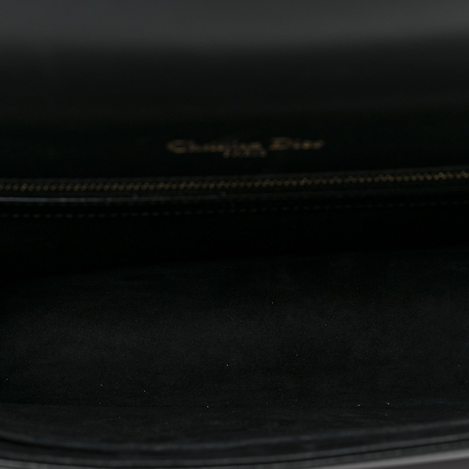 Christian Dior Lambskin Studded Medium Diorama Flap Bag Black 5 of 8