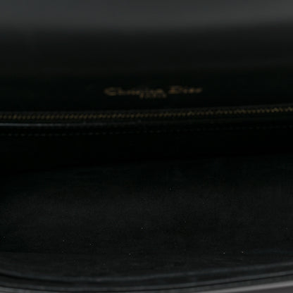 Christian Dior Lambskin Studded Medium Diorama Flap Bag Black 5 of 8