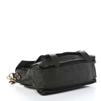 Proenza Schouler Lambskin Medium PS1 Satchel Dark Olive 3 of 4