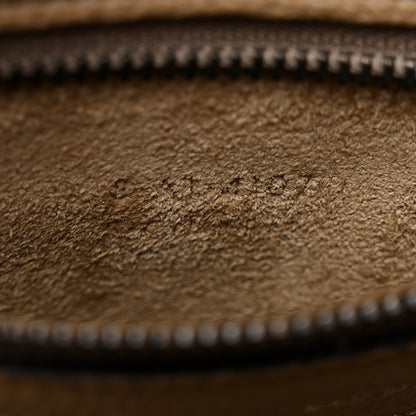 Celine Drummed Calfskin Micro Luggage Dune 7 of 12