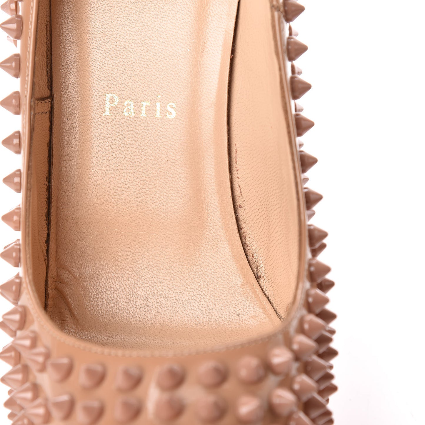 Patent Alti Spikes 140 Pumps 38 Nude