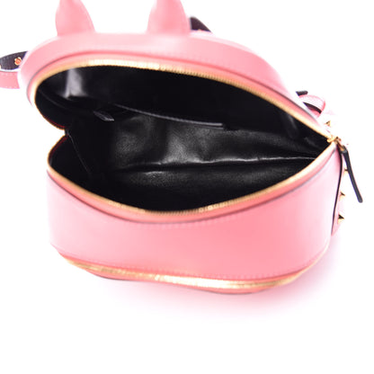 MCM Calfskin Mini Duchess Polke Studs Backpack Pink 5 of 11
