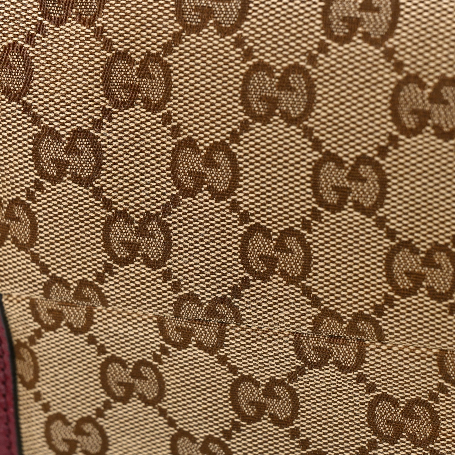 Gucci Monogram Medium Bree Shoulder Bag Ruby Red 10 of 11