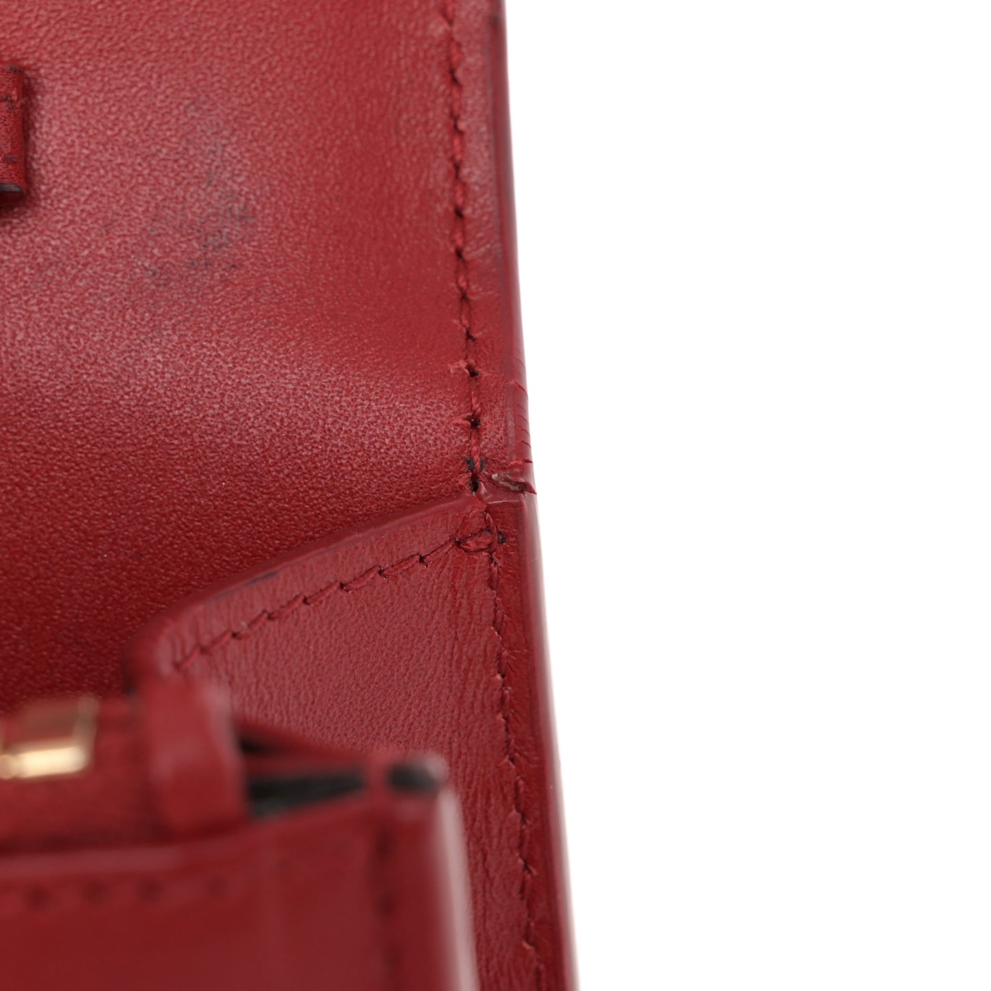 Smooth Calfskin Classic Monogram Kate Tassel Chain Wallet New Lipstick