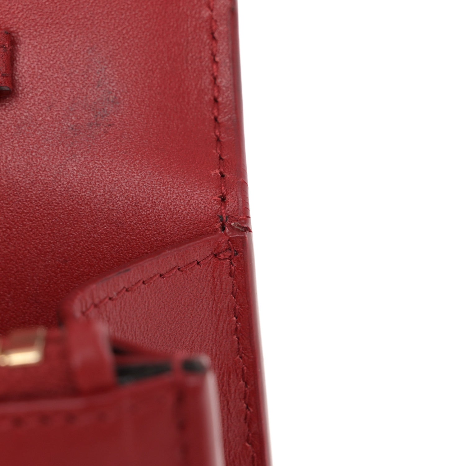 Saint Laurent Smooth Calfskin Classic Monogram Kate Tassel Chain Wallet New Lipstick 13 of 13