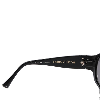 Louis Vuitton Ursula Strass Sunglasses Z0145E Black 5 of 5