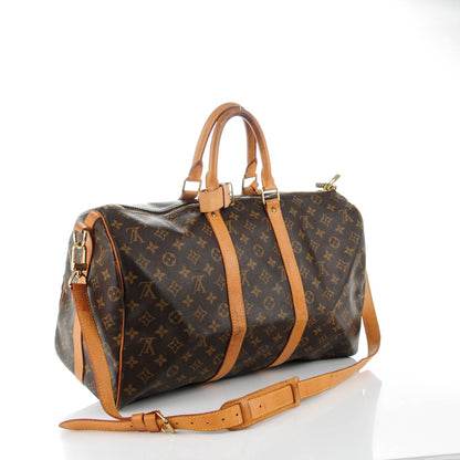 Louis Vuitton Monogram Keepall Bandouliere 45 3 of 10